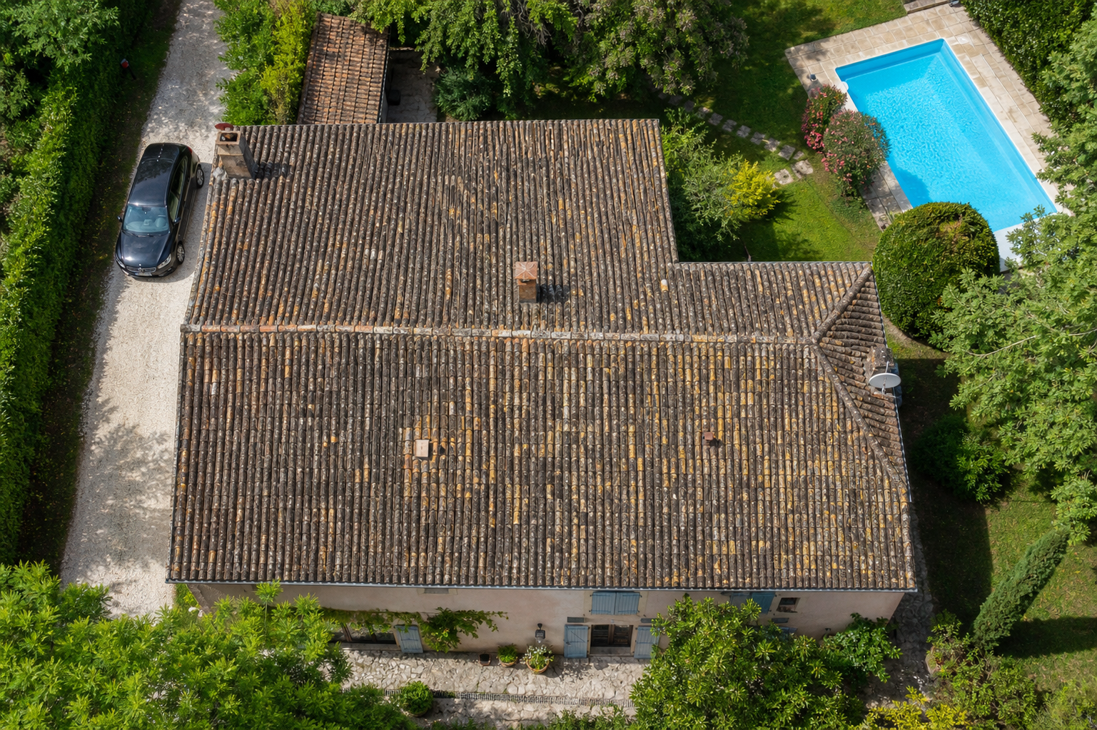 Intervention technique sur toiture